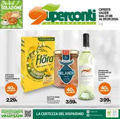 Anteprima dell'opuscolo Superconti volantino dal negozio Superconti valido da 27/08/2026