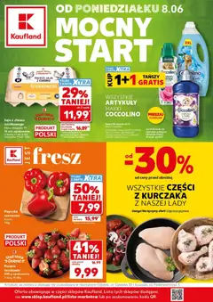Pogląd gazetki "Kaufland gazetka - Mocny start" ze sklepu Kaufland ważnej od 08.06.2026