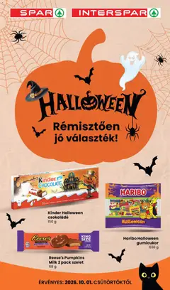 Interspar - Interspar Halloween katalógus megtekintése, amely érvényes 2026.10.01.-től