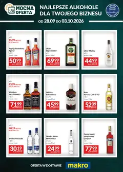Pogląd gazetki "Makro gazetka - Mocna oferta" ze sklepu Makro ważnej od 28.09.2026