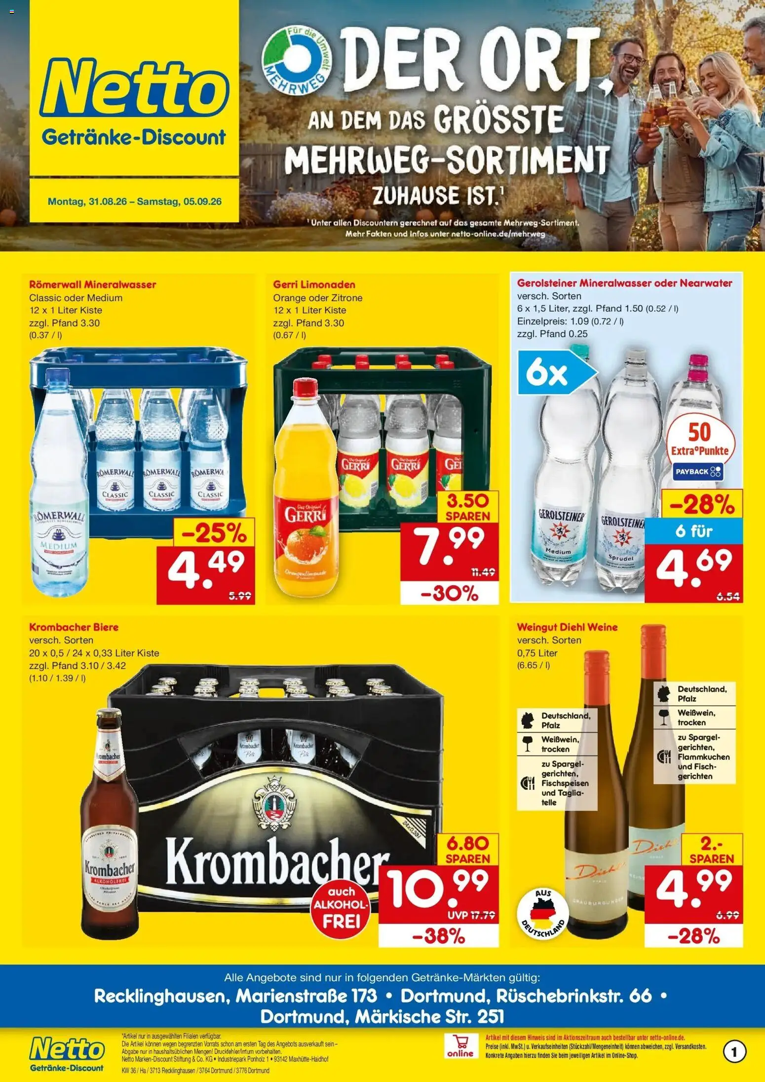 Vorschau von dem Prospekt des Geschäftes Netto Marken-Discount, gültig ab dem 31.08.2026