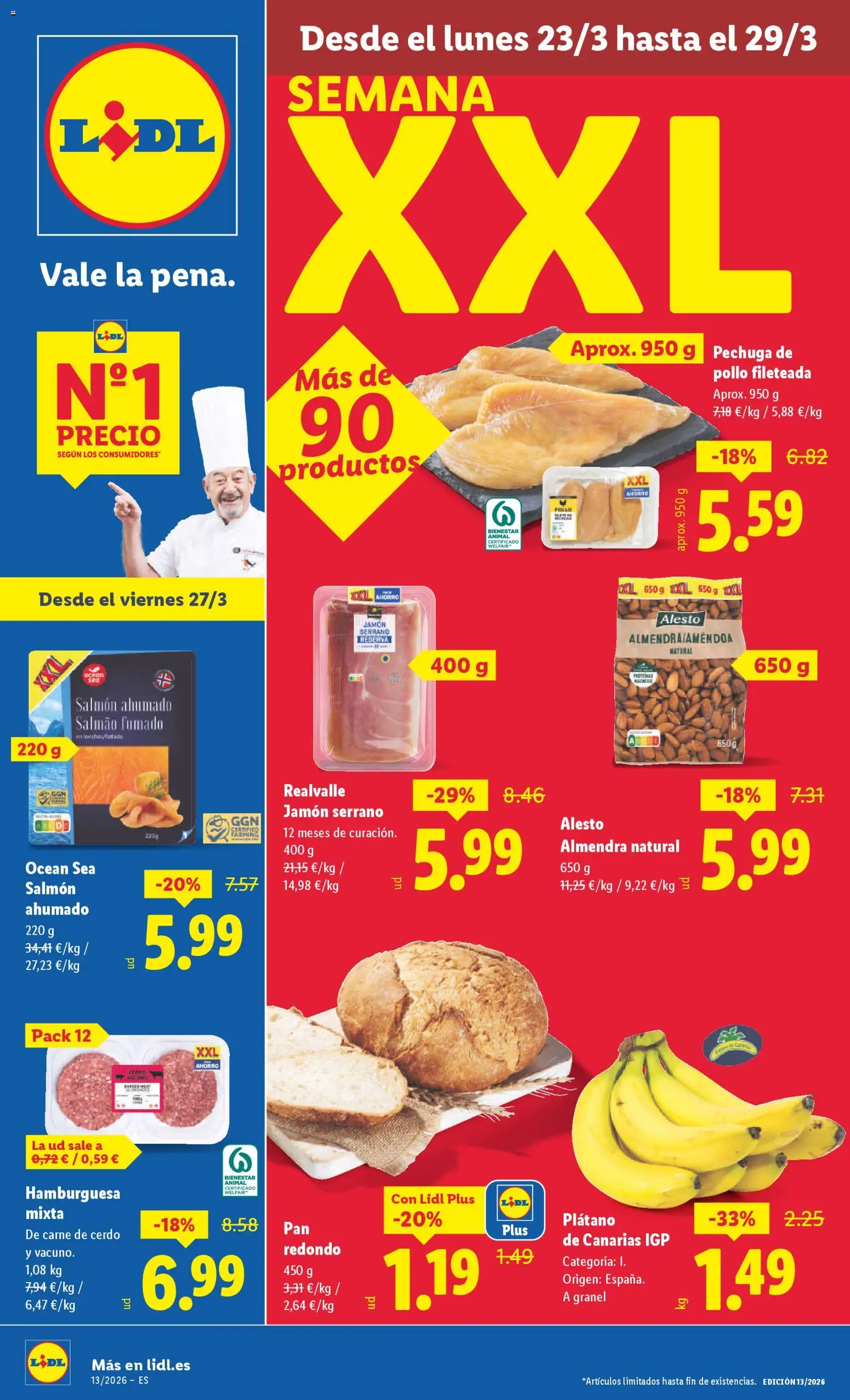 Vista previa del folleto de la tienda Lidl válido desde el 23/03/2026 