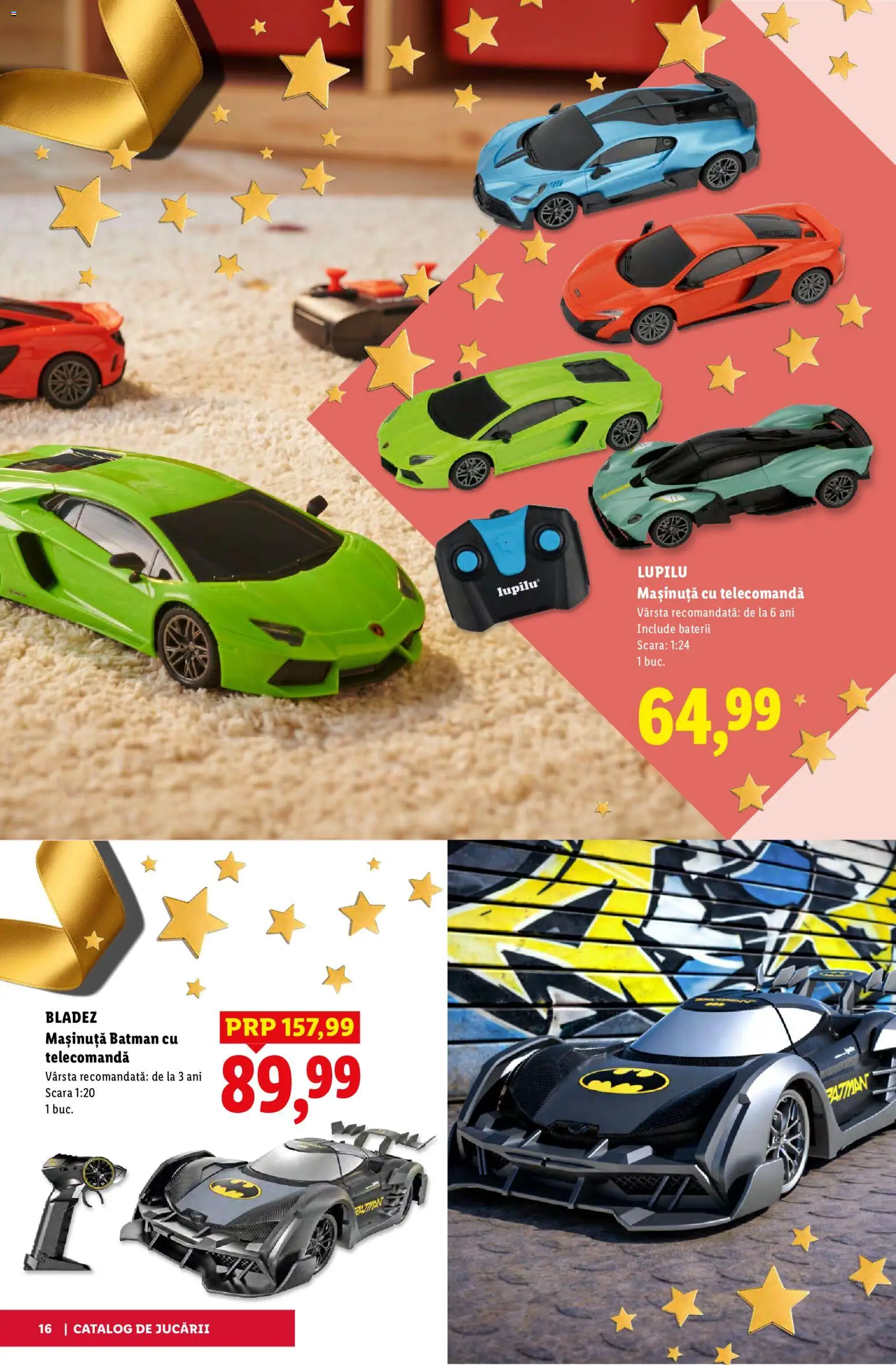 Previzualizarea de cataloage: Lidl Lidl Catalog De jucării valabil de la 02.11.2026 - Scară, Baterii