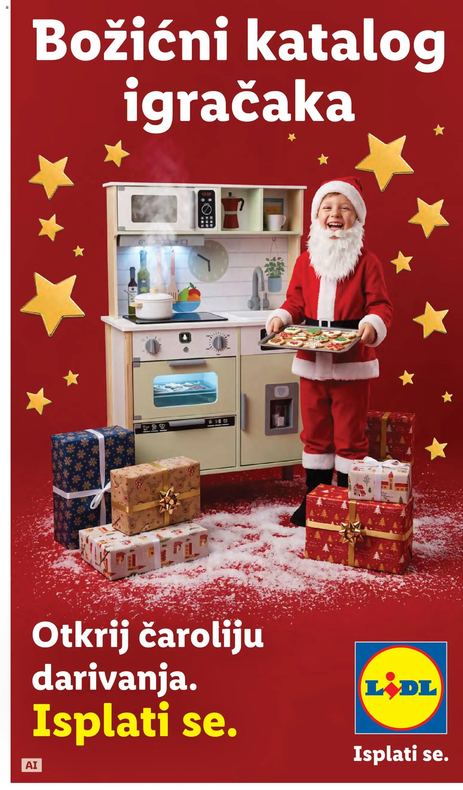Pregled letka Lidl Katalog - Čarolija darivanja trgovine Lidl vrijedi od 04.11.2026