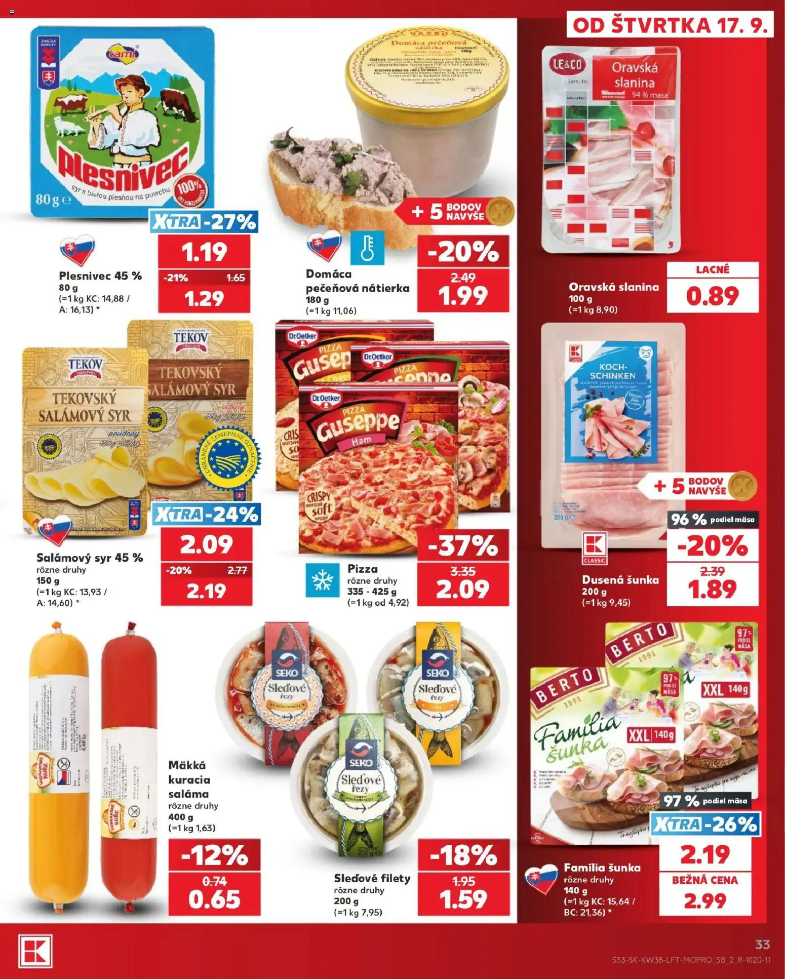Náhľad Kaufland letáku platného od 17.09.2026