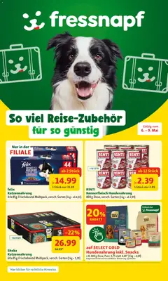 Vorschau der Angebote: Fressnapf Fressnapf Flugblatt gültig ab 06.05.2026