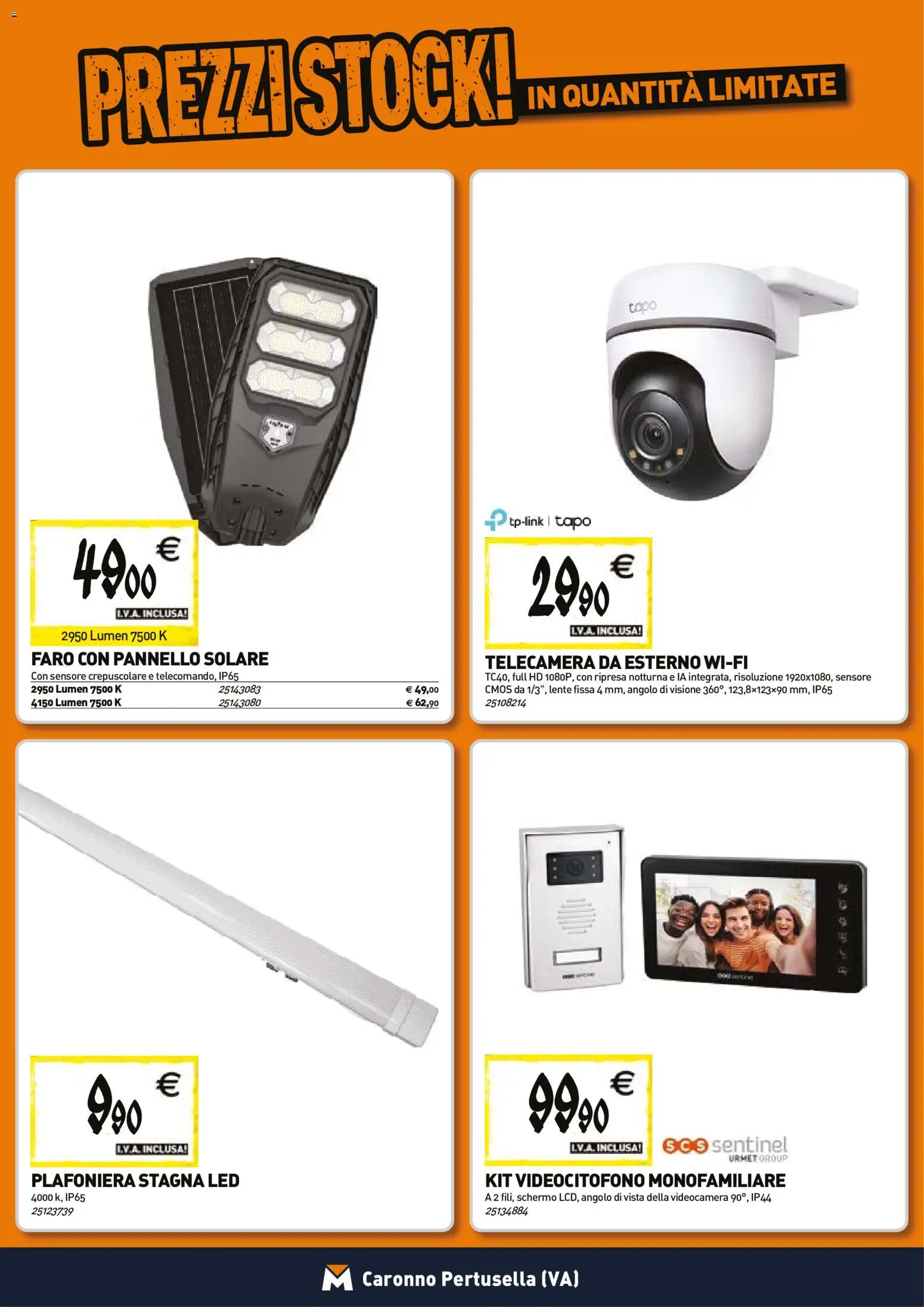 Anteprima dell'opuscolo Tecnomat catalogo dal negozio TECNOMAT valido da 29/10/2026 - Videocamera, Schermo