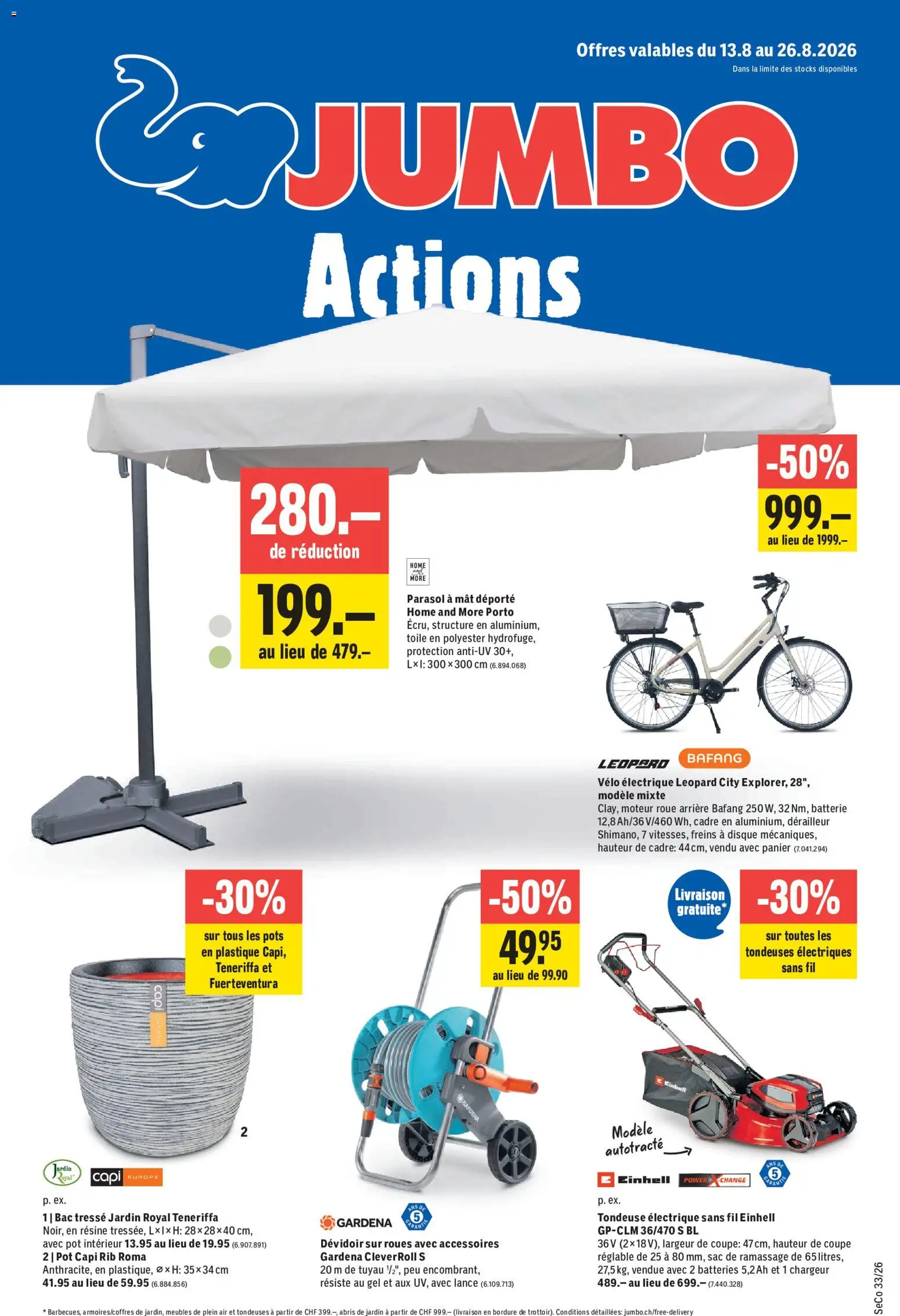 Vorschau des Merkblatts Jumbo aktionen FR vom Shop Jumbo gültig von 13.08.2026 bis 26.08.2026 - Batterie