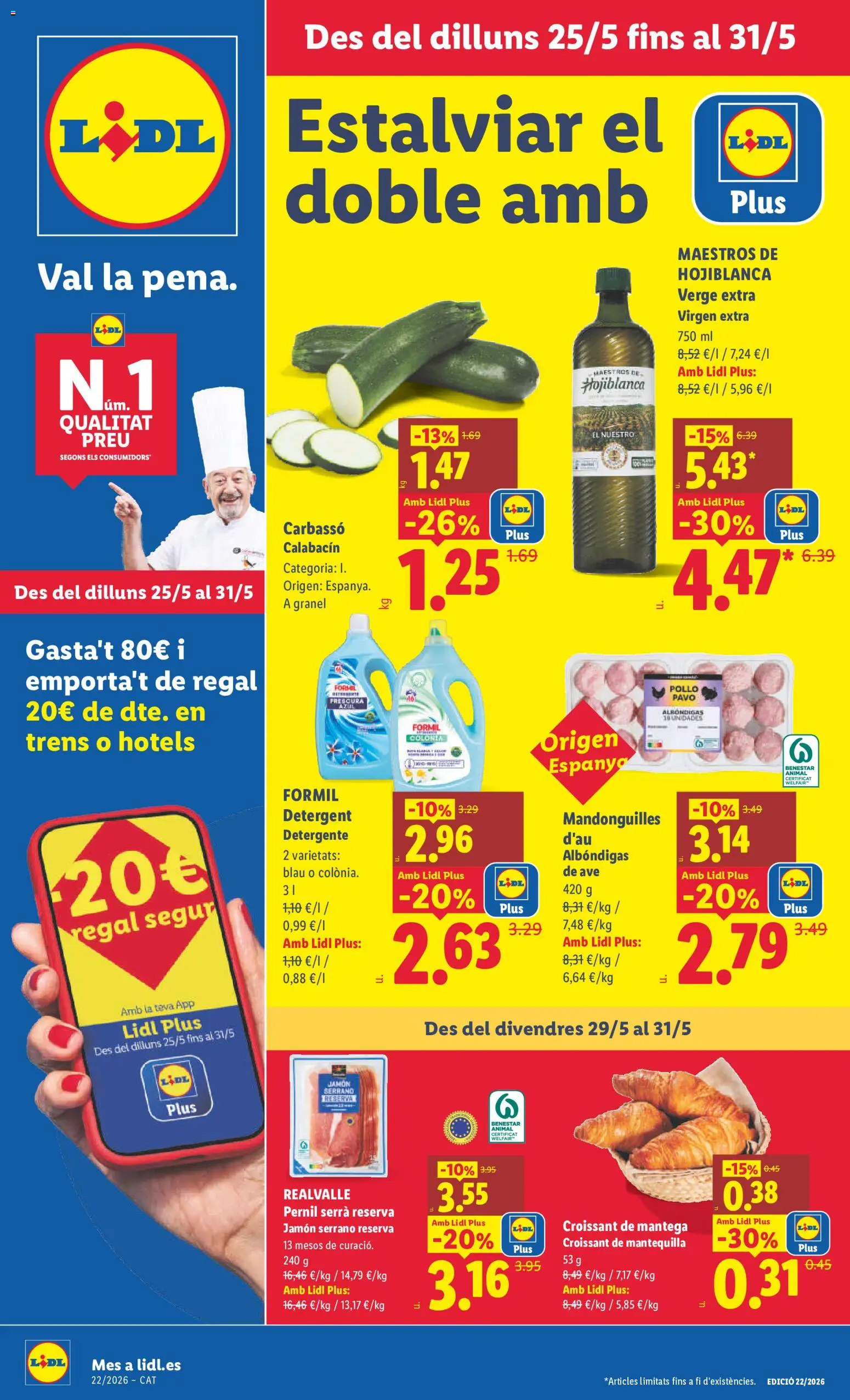 Vista previa del folleto de la tienda Lidl válido desde el 25/05/2026 