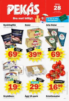 Förhandsgranska reklamblad Pekås erbjudanden från butik Pekås gäller från 06/07/2026