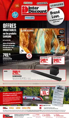 Vorschau des Merkblatts Interdiscount aktionen FR vom Shop Interdiscount gültig von 17.08.2026 bis 30.08.2026
