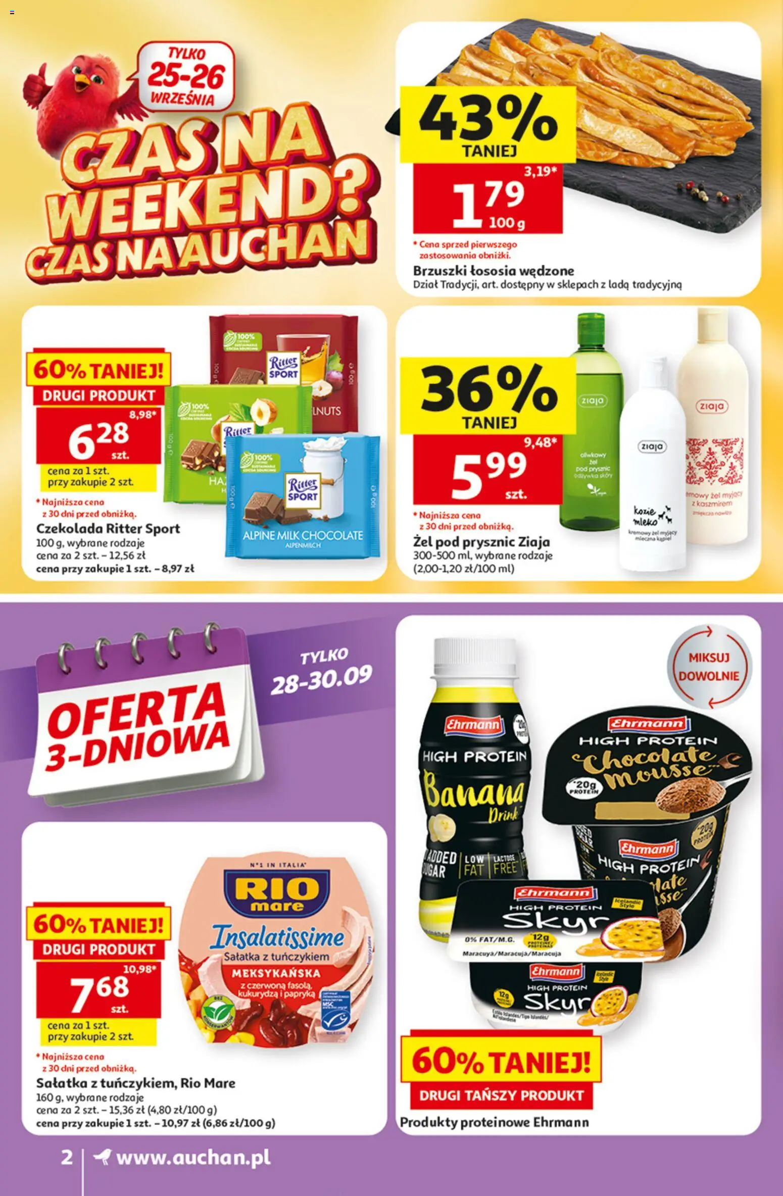 Pogląd gazetki "Auchan gazetka" ze sklepu Auchan ważnej od 24.09.2026