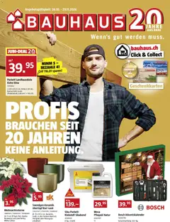 Vorschau des Merkblatts Bauhaus aktionen vom Shop Bauhaus gültig von 26.10.2026 bis 29.11.2026