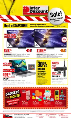 Vorschau des Merkblatts Interdiscount aktionen vom Shop Interdiscount gültig von 21.09.2026 bis 04.10.2026