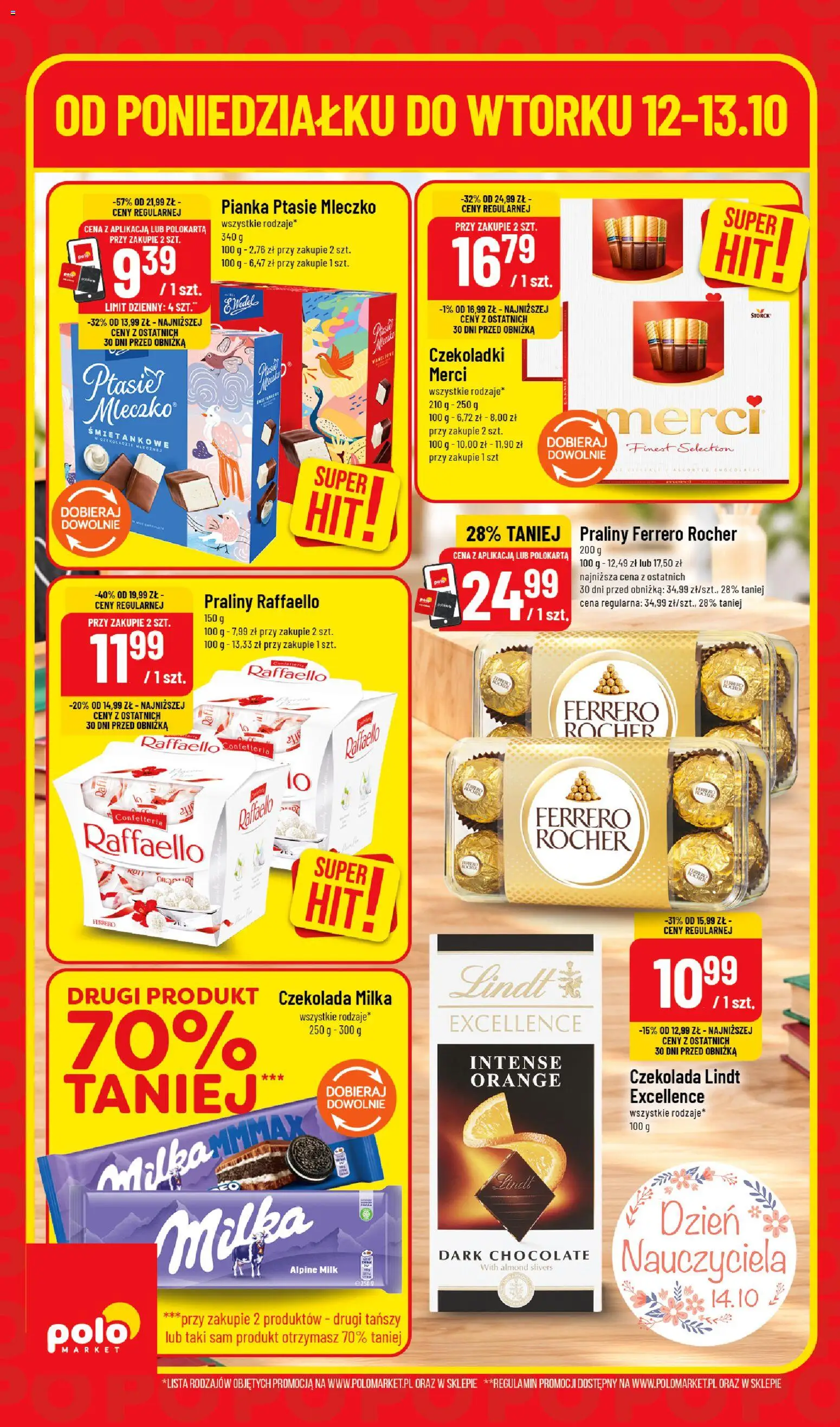 Pogląd gazetki "POLOmarket gazetka - Super Hity" ze sklepu POLOmarket ważnej od 12.10.2026