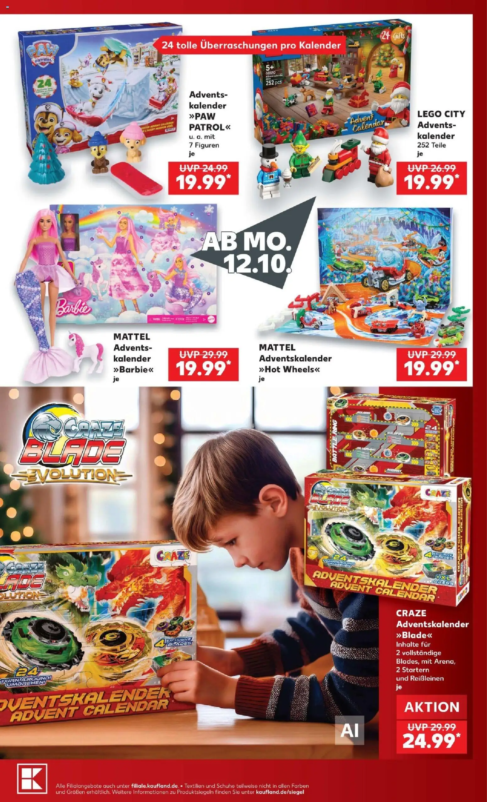 Vorschau von dem Prospekt des Geschäftes Kaufland, gültig ab dem 12.10.2026