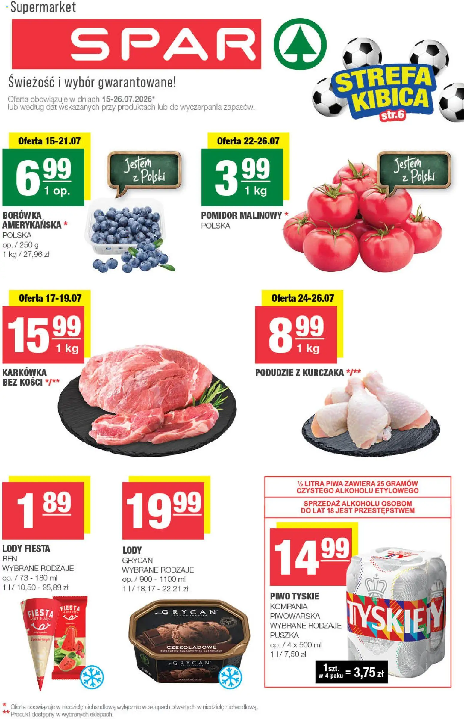 Pogląd gazetki "Spar gazetka" ze sklepu Spar ważnej od 15.07.2026