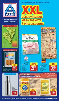 Prévisualisation de Aldi catalogue du magasin Aldi formulaire valide 04/08/2026