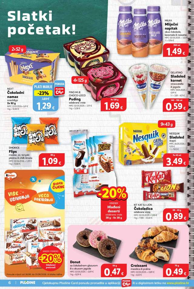 Novi Plodine katalog od 26.08.