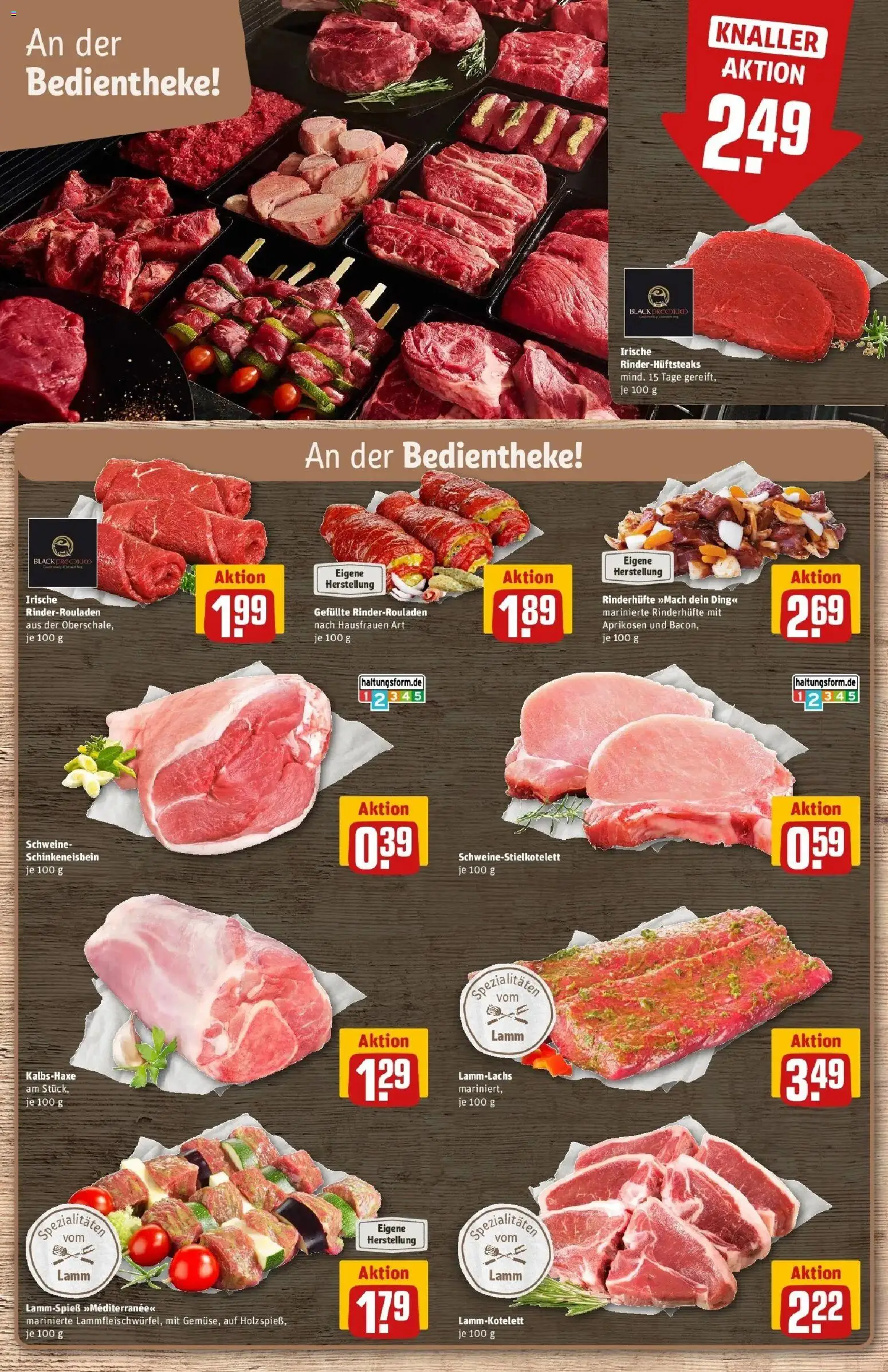 Vorschau von dem Prospekt des Geschäftes Rewe, gültig ab dem 02.03.2026 - Rinderrouladen, Spezialitäten