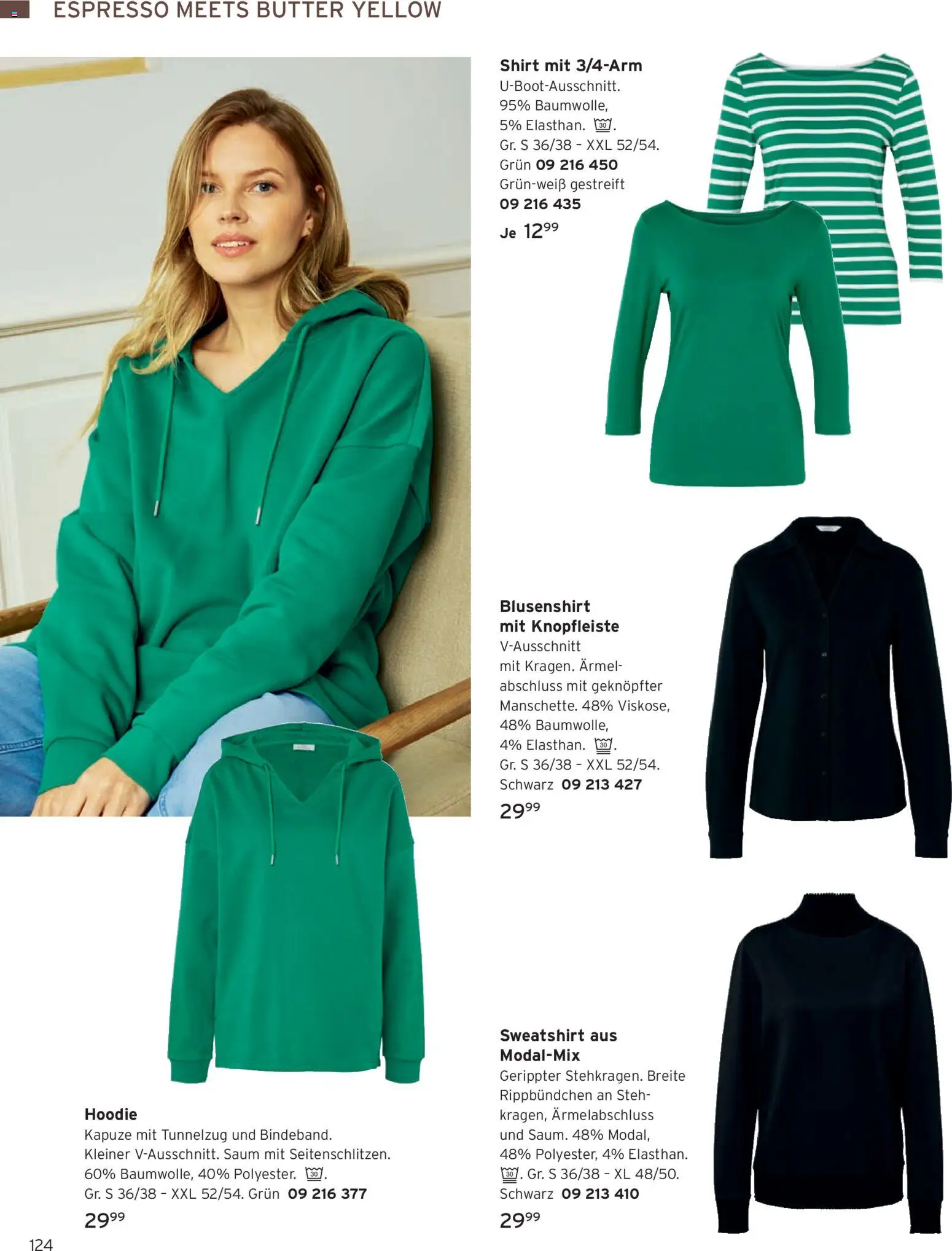 Vorschau von dem Prospekt des Geschäftes Tchibo, gültig ab dem 01.09.2026 - Butter, Hoodie, Sweatshirt, Shirt