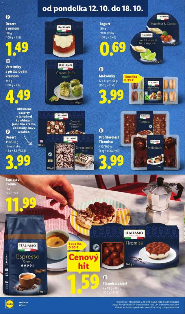 Nový Lidl leták od 12.10.