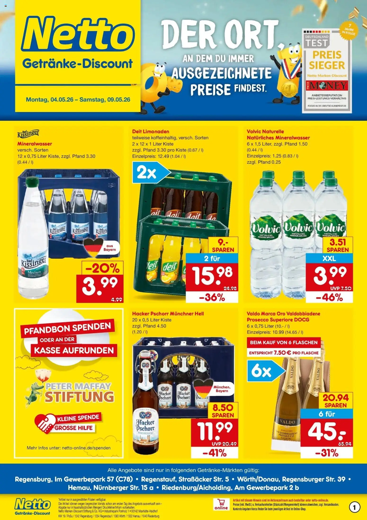 Vorschau von dem Prospekt des Geschäftes Netto Marken-Discount, gültig ab dem 04.05.2026