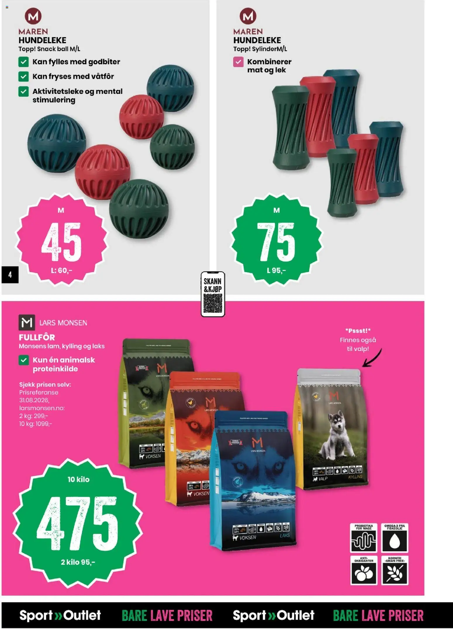 Forhåndsvis Sport Outlet kundeavis fra butikk Sport Outlet gyldig fra 15/09/2026