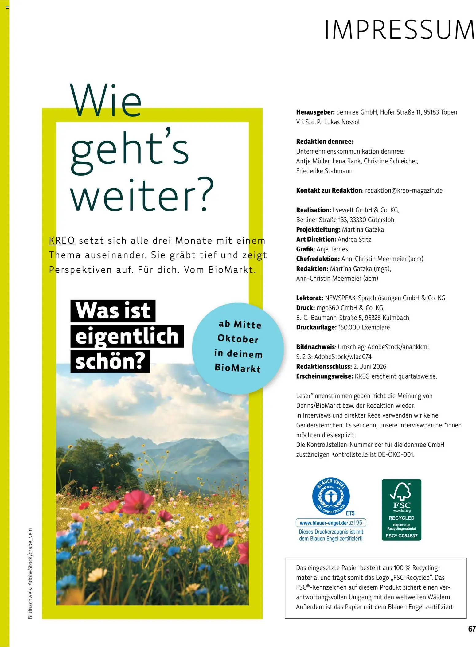 Vorschau von dem Prospekt des Geschäftes BioMarkt, gültig ab dem 17.07.2026 - Berliner