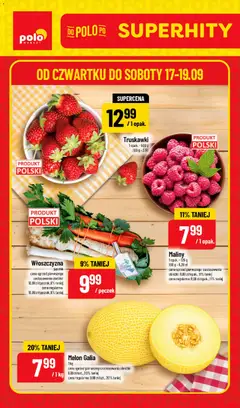 Pogląd gazetki "POLOmarket gazetka - Super Hity" ze sklepu POLOmarket ważnej od 17.09.2026