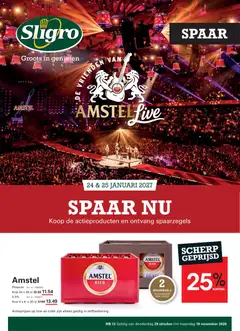 Voorbeeld van Sligro folder van winkel Sligro geldig vanaf 29-10-2026