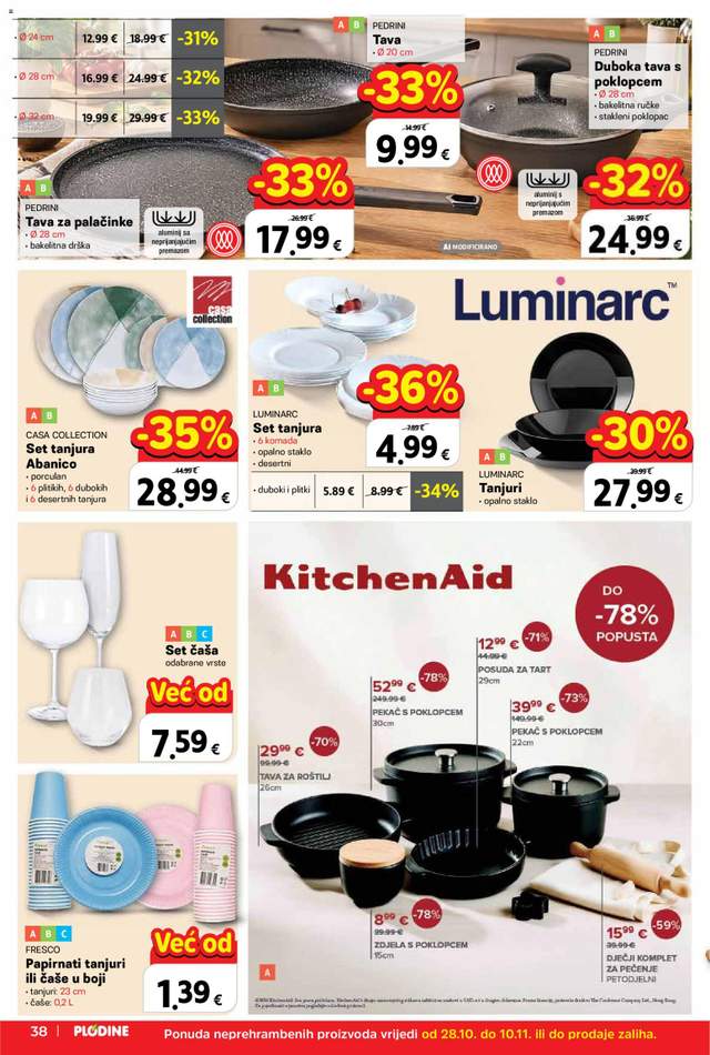 Novi Plodine katalog od 28.10.