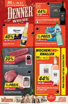 Vorschau des Merkblatts Denner aktionen vom Shop Denner gültig von 02.07.2026 bis 08.07.2026