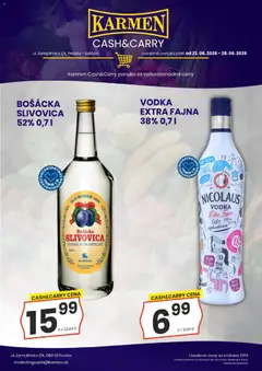 Náhľad KARMEN CBA letáku platného od 22.06.2026