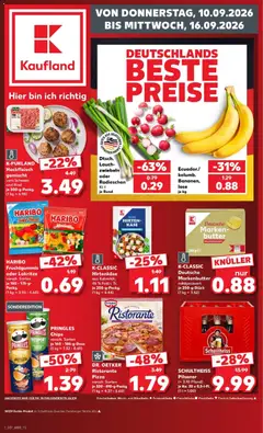 Vorschau von dem Prospekt des Geschäftes Kaufland, gültig ab dem 10.09.2026