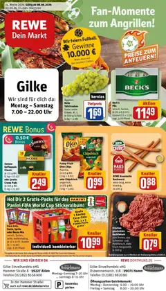 Vorschau von dem Prospekt des Geschäftes Rewe, gültig ab dem 08.06.2026