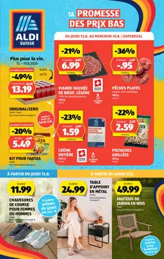 Vorschau des Merkblatts Aldi aktionen FR vom Shop Aldi gültig von 13.08.2026 bis 19.08.2026