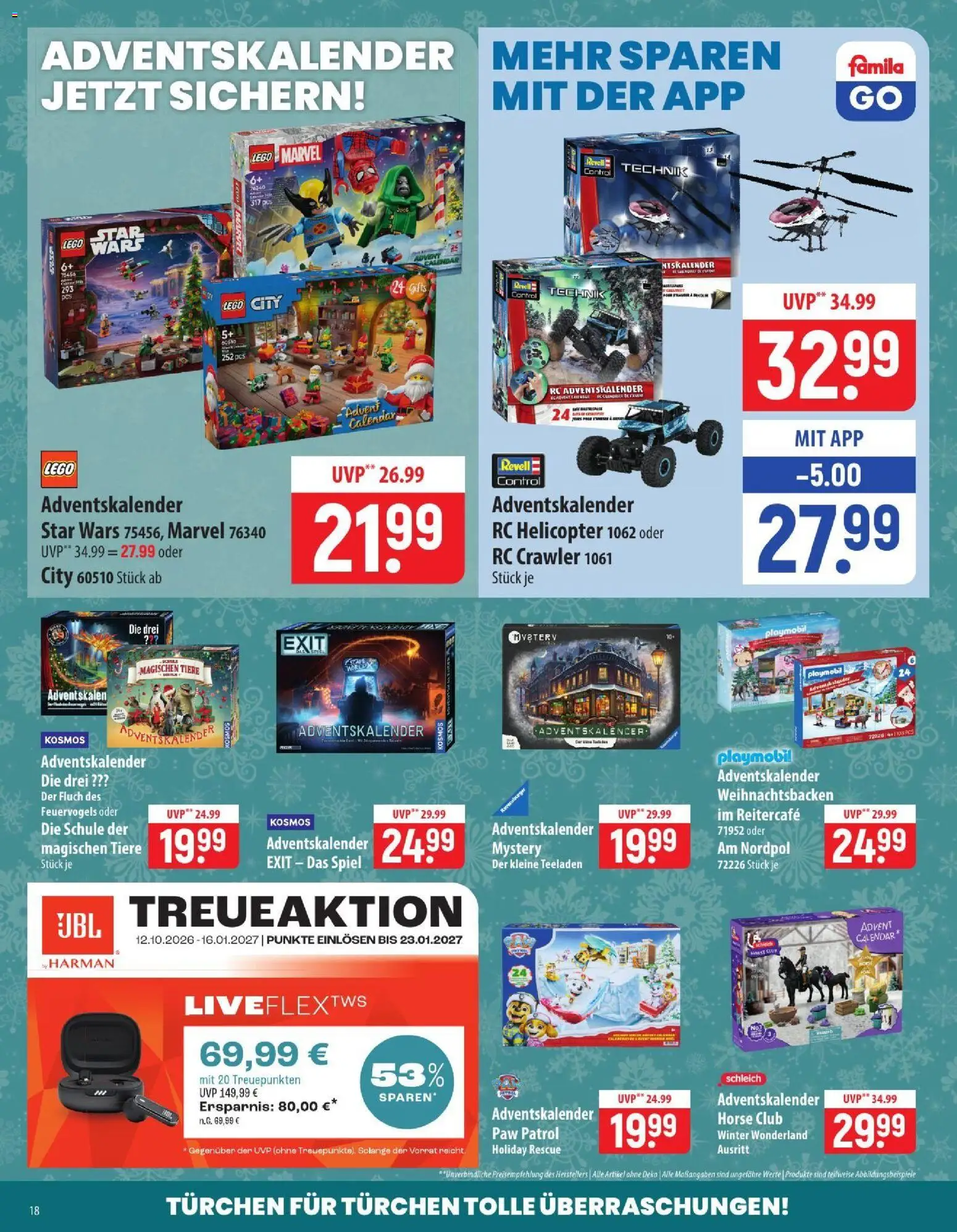 Vorschau von dem Prospekt des Geschäftes Famila, gültig ab dem 26.10.2026 - PC, Spiel