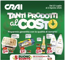 Anteprima dell'opuscolo CRAI volantino Avetrana dal negozio CRAI valido da 23/07/2026