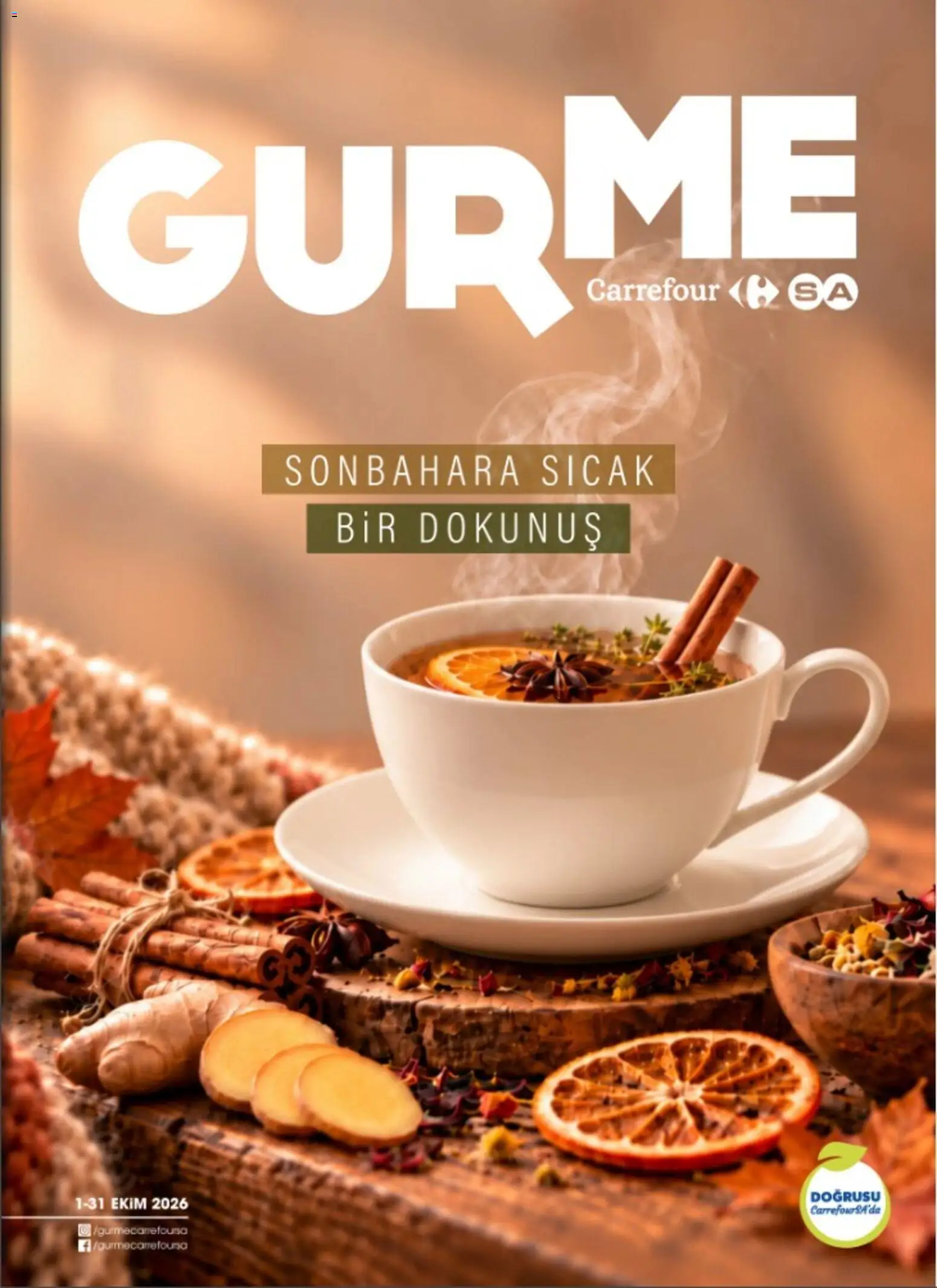 CarrefourSA CarrefourSA - Katalog Gurme 01.10.2026 - Broşürünün önizlemesi