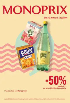 Prévisualisation de Monoprix catalogue du magasin Monoprix formulaire valide 30/06/2026