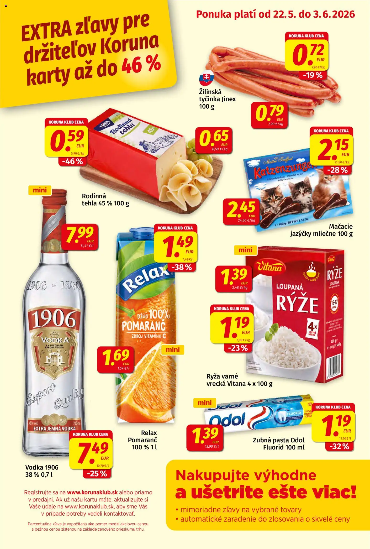Náhľad Koruna letáku platného od 22.05.2026