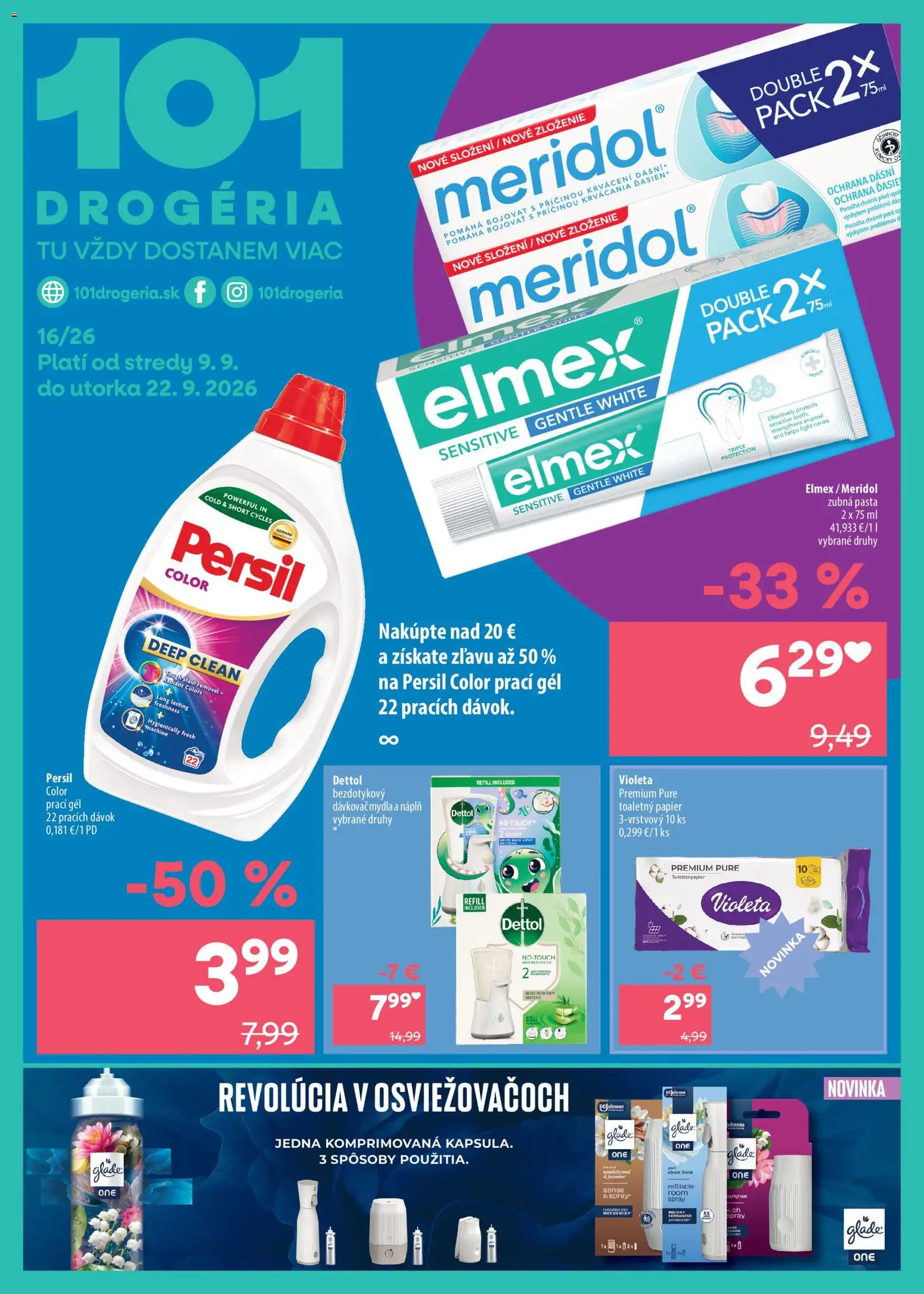 Náhľad 101 drogerie letáku platného od 09.09.2026
