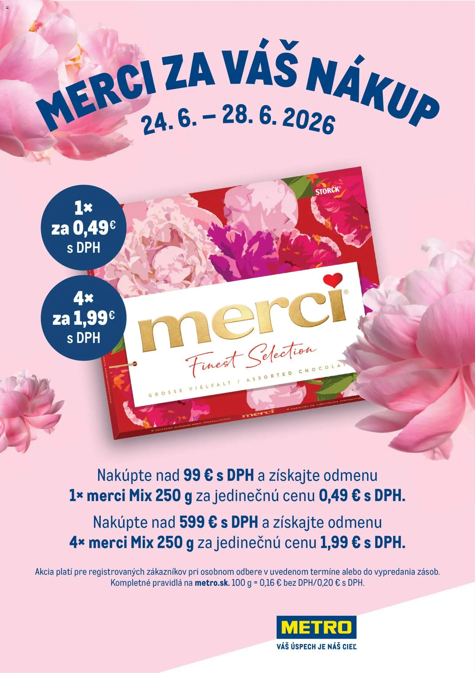 Náhľad Metro letáku platného od 24.06.2026 - Merci