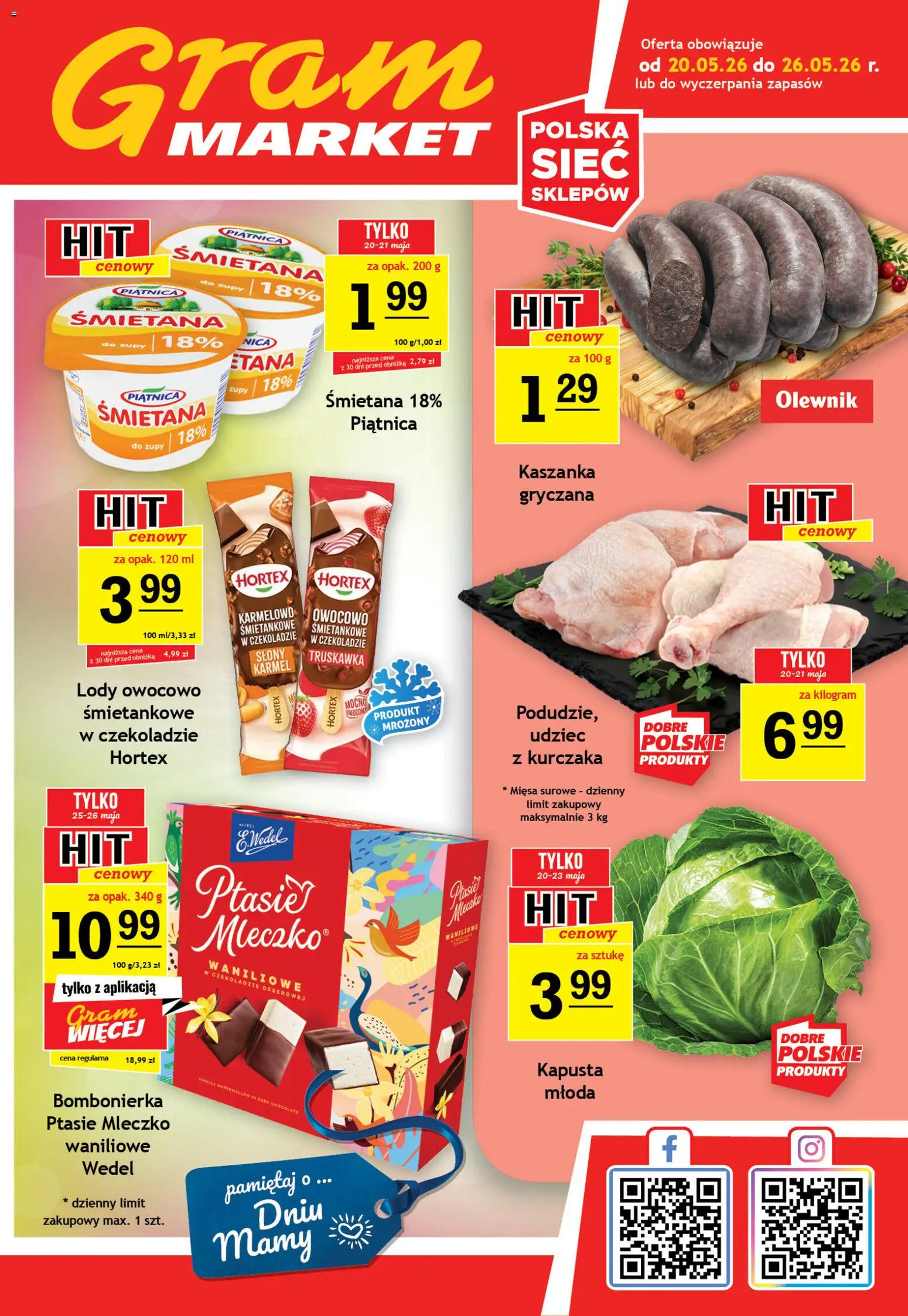 Pogląd gazetki "Gram Market gazetka" ze sklepu Gram Market ważnej od 20.05.2026