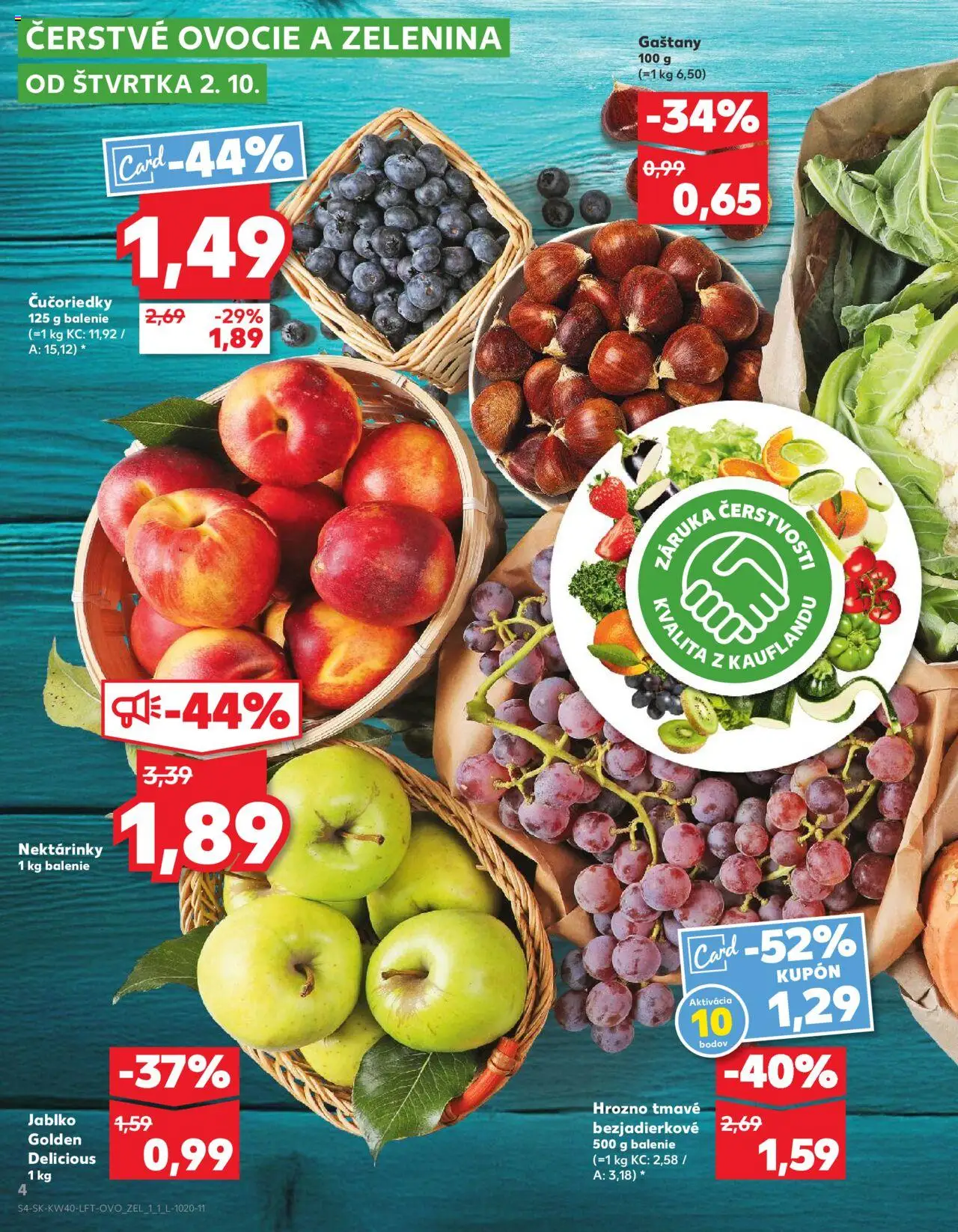 Náhľad Kaufland letáku platného od 02.10.2025