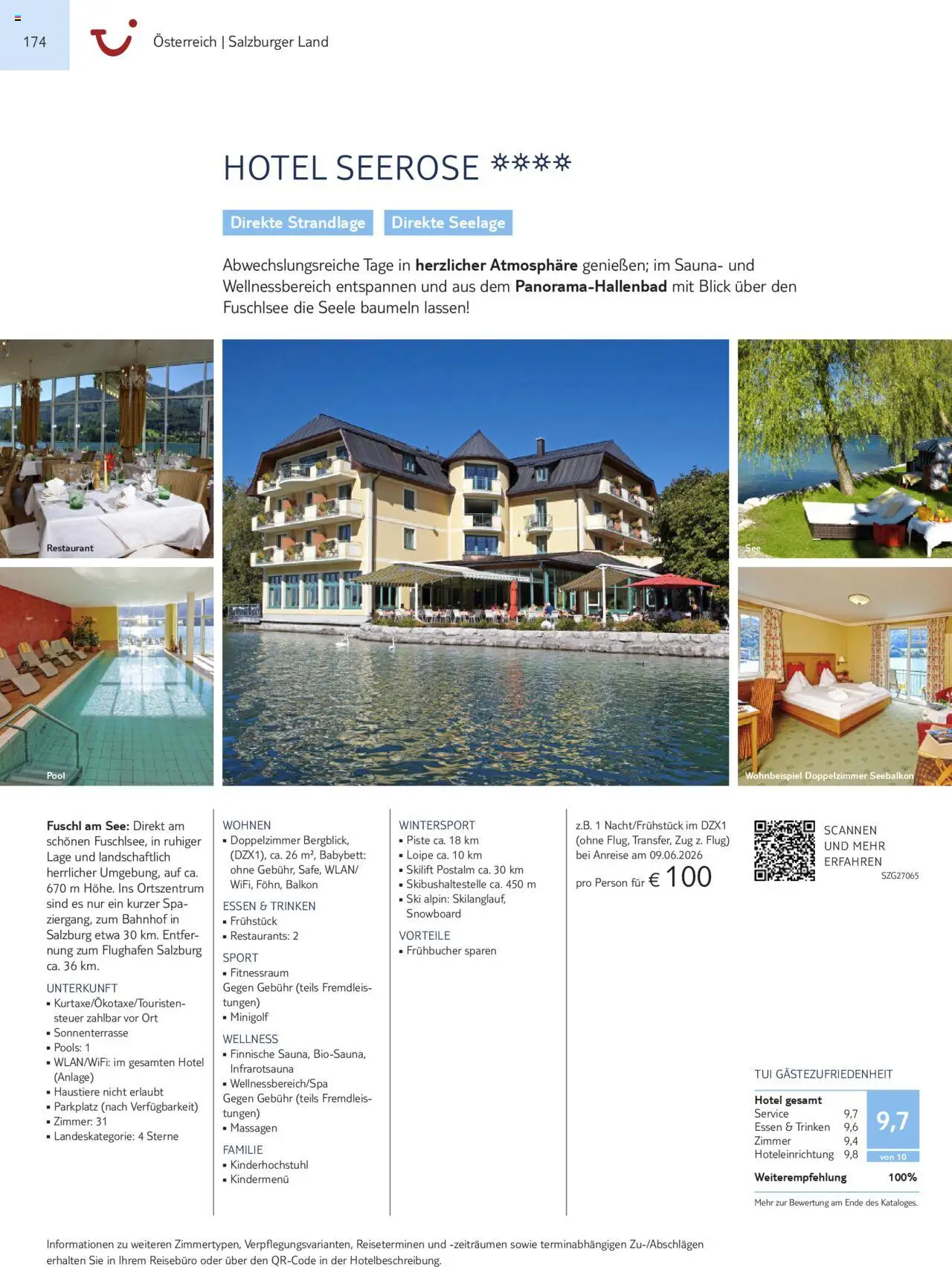 Vorschau von dem Prospekt des Geschäftes TUI, gültig ab dem 01.11.2025 - Ski, Babybett, Snowboard