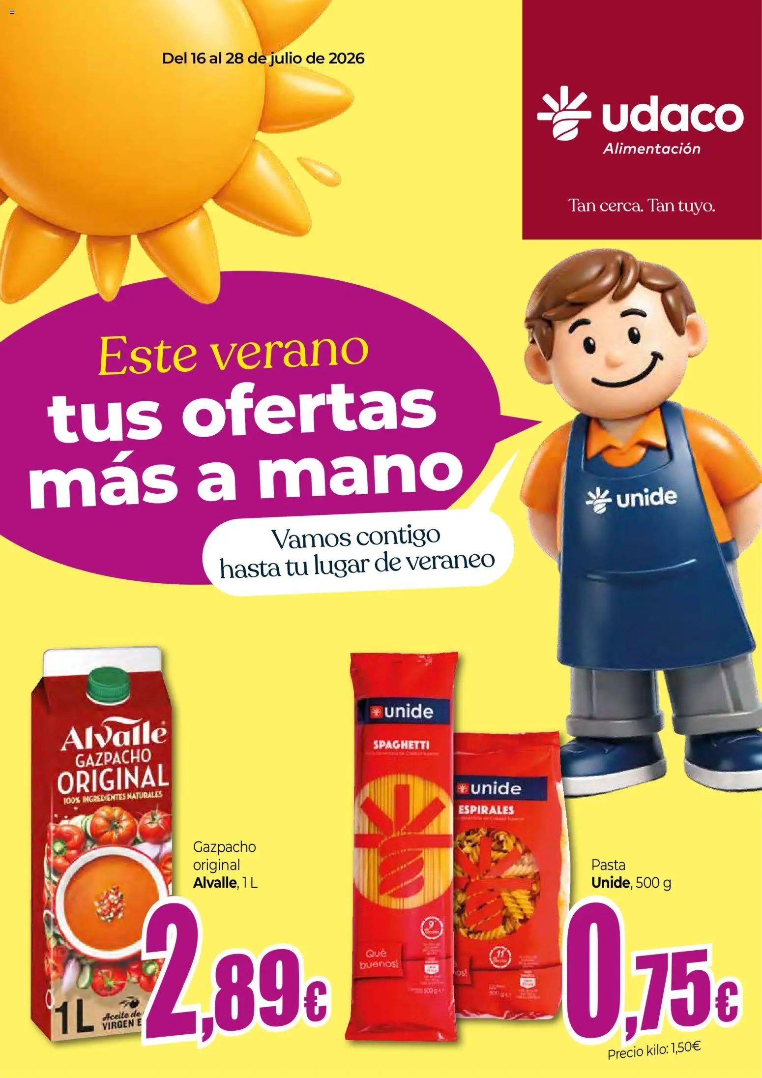 Vista previa del folleto de la tienda Unide válido desde el 16/07/2026 