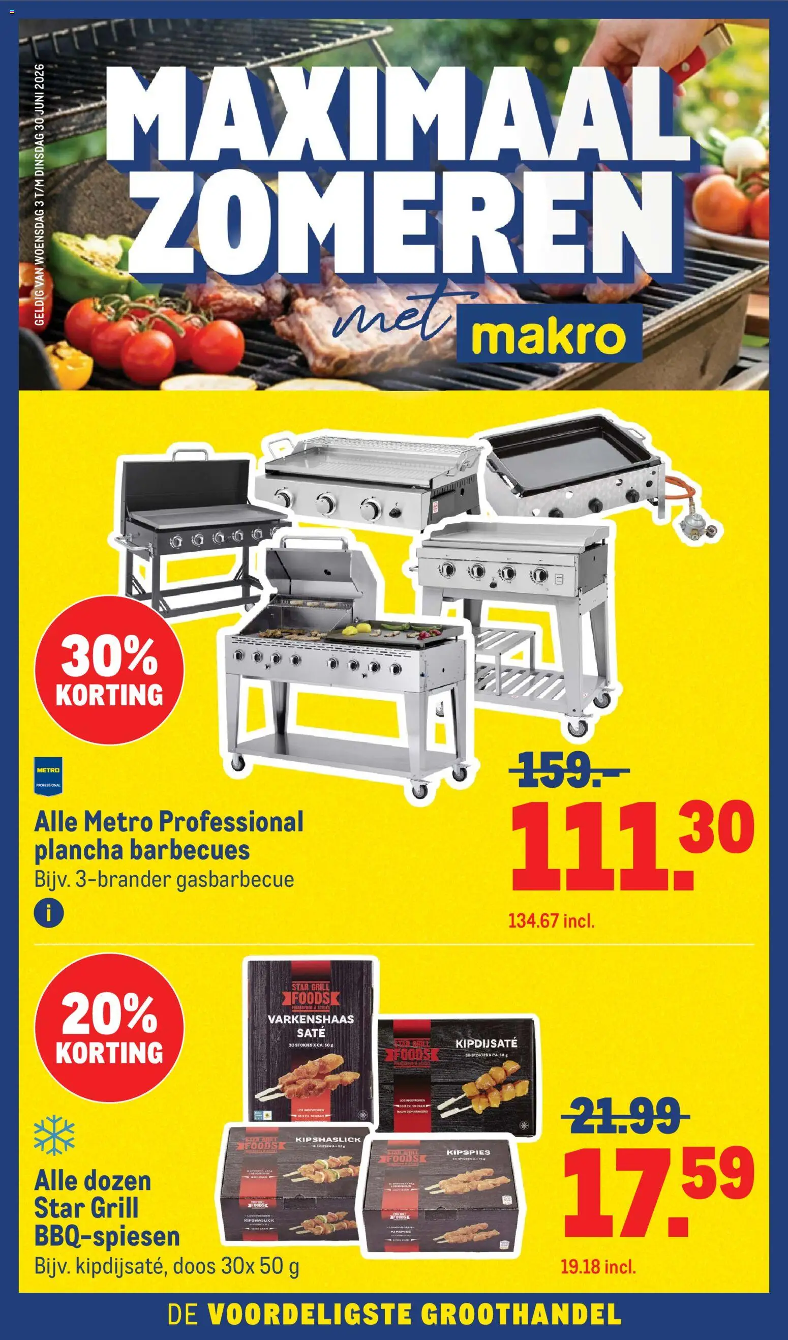 Voorbeeld van Makro folder - BBQ van winkel Makro geldig vanaf 03-06-2026