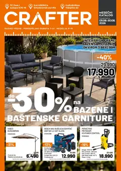 Pregled Crafter kataloga - važi od 05.08.2026